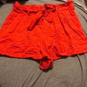 High waisted soft shorts